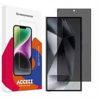 Accezz Protection d'écran en verre trempé Privacy Samsung Galaxy S24 Ultra