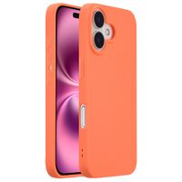 imoshion Coque Couleur Apple iPhone 16 - Apricot Crush Orange