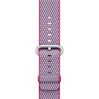 Apple Bracelet en nylon tressé Apple Watch | 38/40/41/42 mm - Berry