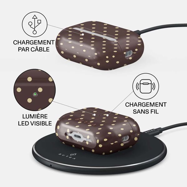Burga Coque rigide Apple AirPods Pro 3 - Sorry Busy