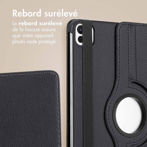 imoshion Coque tablette rotatif à 360° Apple iPad Pro 11 (2025) M5 / (2024) M4 - Noir