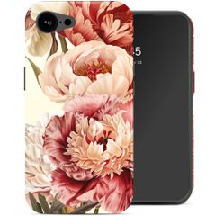 Selencia Coque arrière Vivid avec MagSafe Apple iPhone 17e / 16e - Vintage Peony