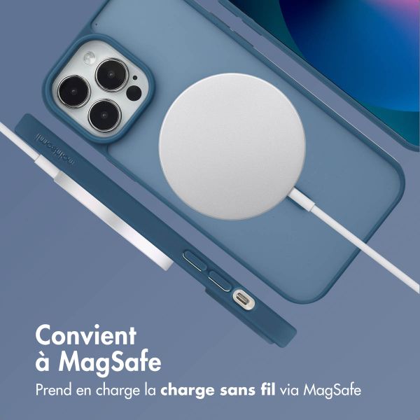 imoshion Coque Color Guard avec MagSafe Apple iPhone 13 Pro Max - Bleu foncé