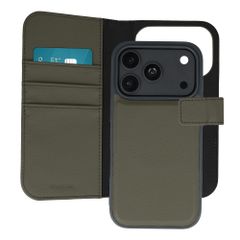 imoshion Étui portefeuille luxe 2-en-1 amovible Apple iPhone 18 Pro / 17 Pro - Vert