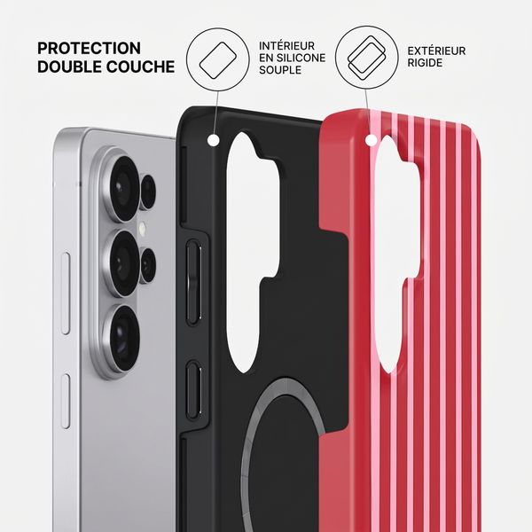Burga Coque Tough MagSafe Samsung Galaxy S26 Ultra - Strawberry Jam