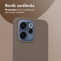 imoshion Coque Couleur Oppo Reno15 F (5G) - Marron