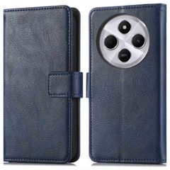 imoshion Étui de télephone portefeuille de luxe Xiaomi Redmi 14C - Bleu foncé