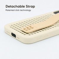 Callbuddy Coque avec strap Apple iPhone 17e / 16e / 15 / 14 / 13 - Sand Glow