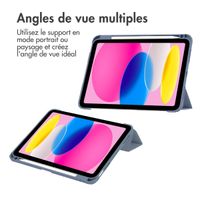 imoshion Coque tablette rigide Trifold Apple iPad 11 (2025) 11 pouces A16 / iPad 10 (2022) 10.9 pouces - Violet