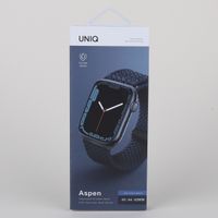 Uniq Bracelet tressé Aspen Apple Watch | 44/45/46/49 mm - Oxford Blue