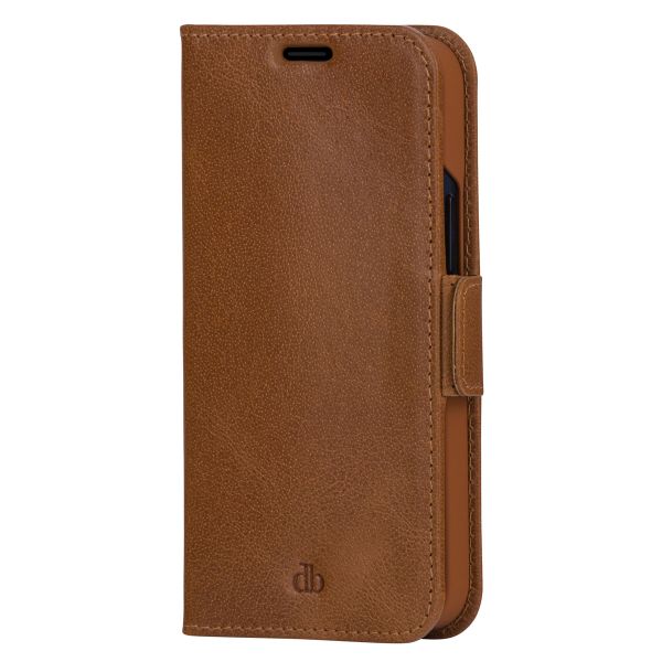 dbramante1928 Étui de télephone portefeuille Copenhagen Apple iPhone 13 - Marron