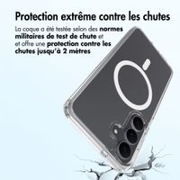 Accezz Coque arrière Xtreme Impact avec MagSafe Samsung Galaxy S26 FE - Transparent