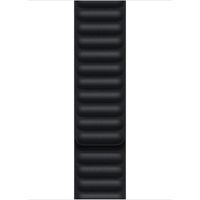 Apple Bracelet Leather Link Apple Watch | 38/40/41/42 mm - Taille M/L - Midnight