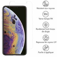 Accezz Protection d'écran en verre trempé Apple iPhone 11 Pro Max / Xs Max
