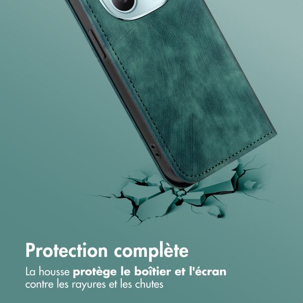 imoshion Étui de téléphone portefeuille Slim Xiaomi Redmi Note 15 (5G) - Vert