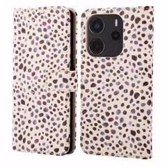 imoshion Étui de télephone portefeuille Design Xiaomi Redmi Note 14 (4G) - Black And White Dots