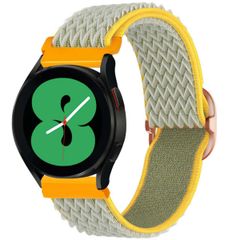 imoshion Bracelet en nylon élastique  - Connexion universelle 20 mm - Green & Yellow