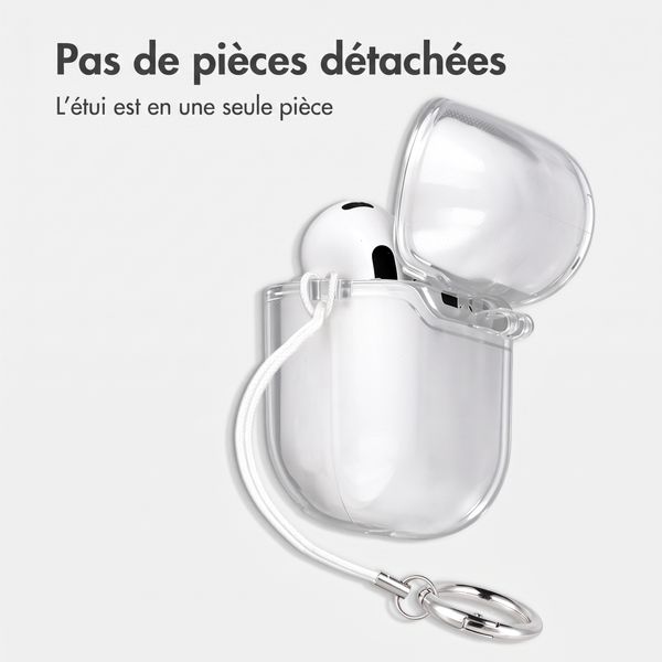 imoshion Coque souple Clear Apple AirPods 5 / 4 - Smokey Black