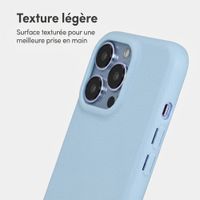 imoshion Coque arrière Texture Apple iPhone 13 Pro - Bleu clair