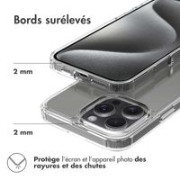 Accezz Coque Xtreme Impact Apple iPhone 16 Pro Max - Transparent