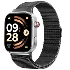 imoshion Bracelet magnétique milanais Xiaomi Smart Band 9 Pro / 8 Pro / Redmi Watch 6 / 5 / 4 - Noir