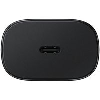 Samsung Câble USB-C vers USB-C d'origine - 1,8 mètre - 25 watts + adaptateur de recharge rapide USB-C d'origine - 25 watts - Noir