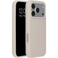Accezz Coque Liquid Silicone avec MagSafe Apple iPhone 18 Pro Max / 17 Pro Max - Stone