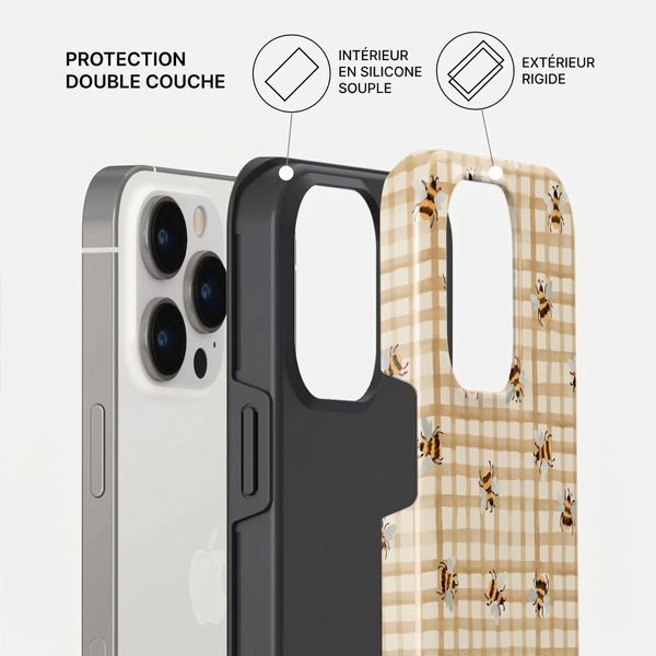 Burga Coque Tough MagSafe Apple iPhone 13 Pro - Honeycomb