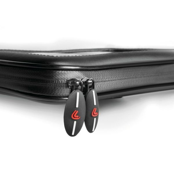 Lampa Support de téléphone Smart Case pour scooter - Résistant aux éclaboussures - Rotation à 360° - Fixation sur rétroviseur et pare-brise - Noir