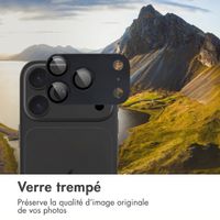imoshion Protection Caméra en verre trempé 2 Pack pour l'Apple iPhone 18 Pro - Noir