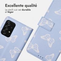 imoshion Étui de télephone portefeuille Design Samsung Galaxy A52(s) (5G/4G) - Butterfly