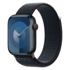Apple Bracelet Sport Loop Apple Watch | 44/45/46/49 mm - Taille XL - Midnight Black