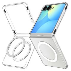 Spigen Coque AirSkin MagSafe Samsung Galaxy Z Flip 8 - Clear / White