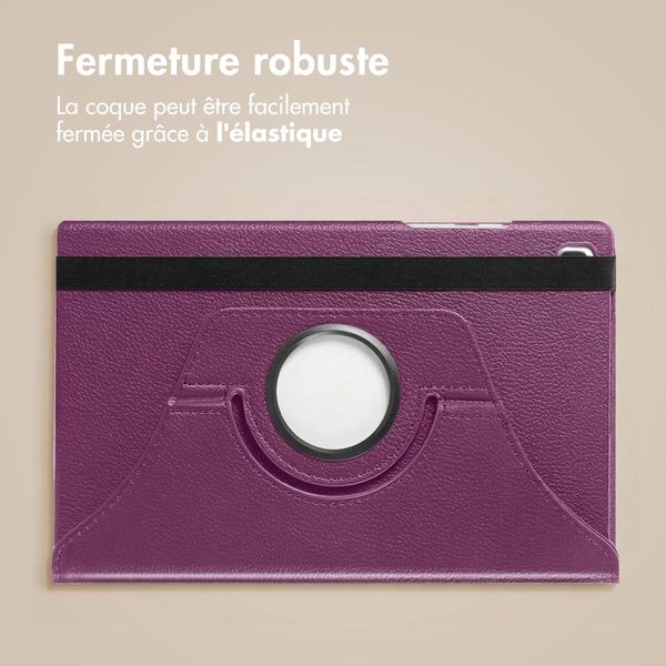 imoshion Coque tablette rotatif à 360° Samsung Galaxy Tab A8 - Violet
