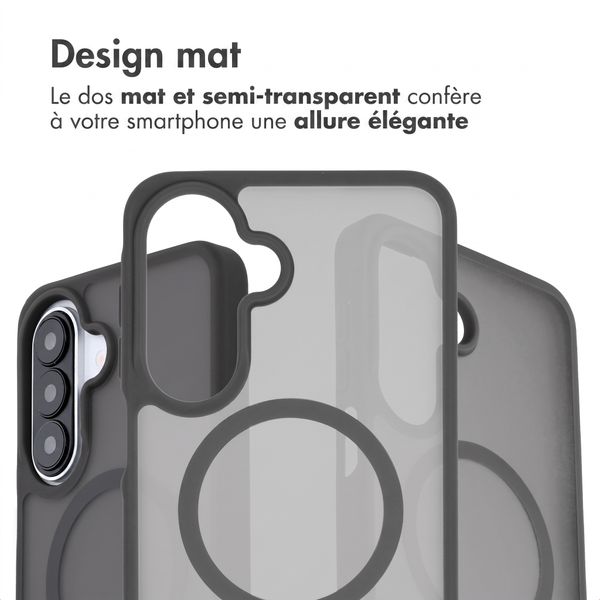 imoshion Coque Color Guard avec MagSafe Samsung Galaxy A27 (5G) - Gris