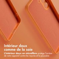 imoshion Coque Couleur avec MagSafe Samsung Galaxy S25 Plus - Orange