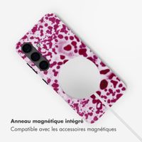 Selencia Coque arrière Vivid avec MagSafe Samsung Galaxy S24 - Cosmic Orchid
