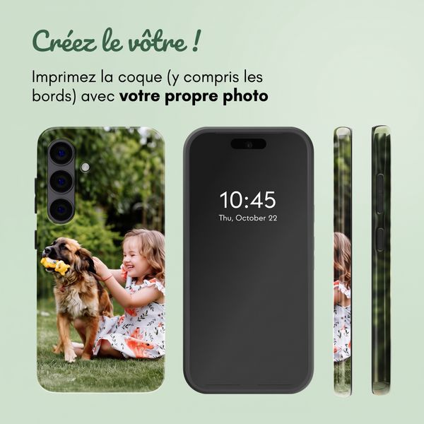 Concevez votre propre coque Tough avec MagSafe Samsung Galaxy S26 FE - Blanc