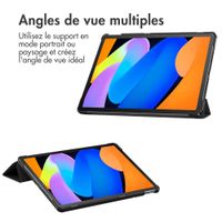 imoshion Coque tablette Trifold Lenovo Idea Tab - Noir