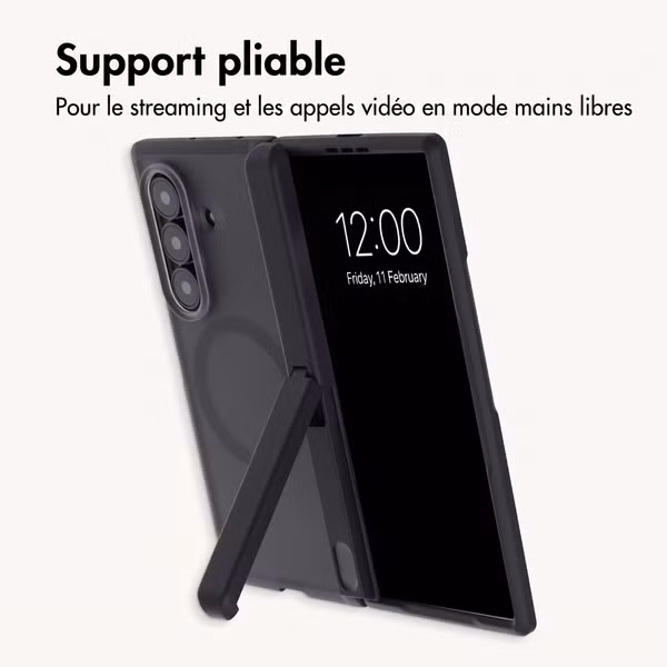 imoshion Color Guard avec MagSafe et support Samsung Galaxy Z Fold 8 Ultra - Noir
