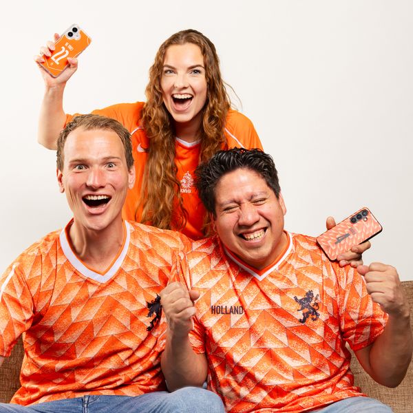 Crée ta propre coque arrière Nederlands Elftal Apple iPhone 13 Pro - Équipe nationale néerlandaise '88