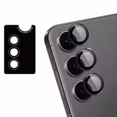 imoshion Lot de 2 protections d'objectif de caméra Samsung Galaxy S25 - Noir