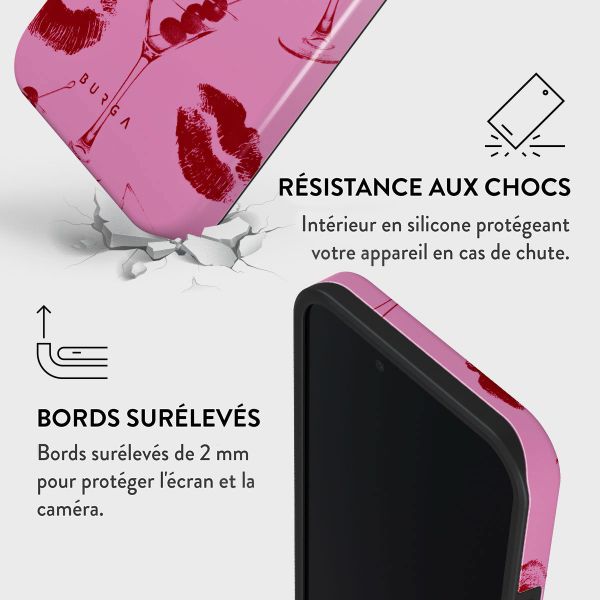 Burga Coque arrière Tough Apple iPhone 17e / 16e - Call me