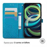 imoshion Etui de télephone Mandala Xiaomi Redmi A3 - Turquoise