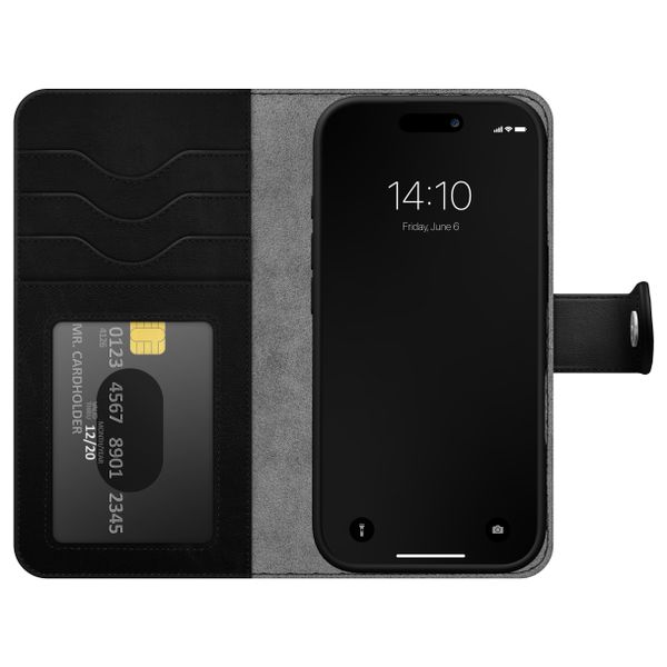 iDeal of Sweden Magnet Wallet+ Étui portefeuille Apple iPhone 17 - Black