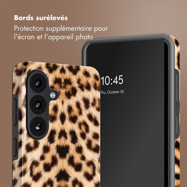 Selencia Coque arrière Vivid avec MagSafe Samsung Galaxy S26 - Wild Leo