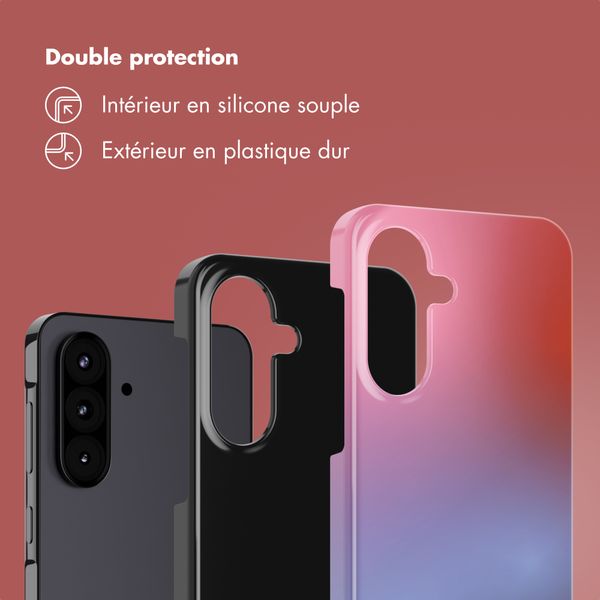 Selencia Coque arrière Vivid Samsung Galaxy A57 (5G) - Gradient Soft Blush