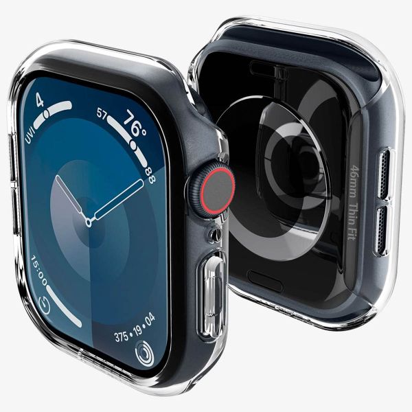 Spigen Coque Thin Fit™ Apple Watch 10 / 11 - 42 mm - Transparent