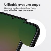 Accezz Protection d'écran en verre trempé avec filtre de confidentialité + Applicateur Samsung Galaxy A56