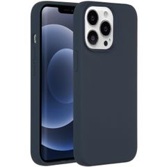 Accezz Coque Liquid Silicone avec MagSafe Apple iPhone 13 Pro - Bleu foncé
